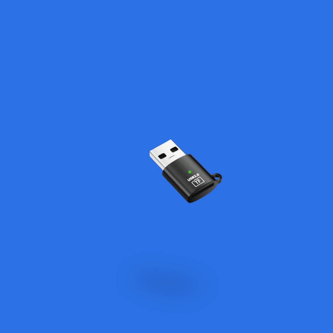 Micro SD card reader (USB)
